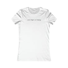 Load image into Gallery viewer, Catch Flights Women's Fitted Tee