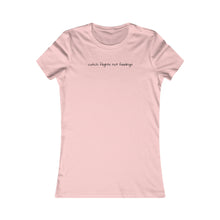Load image into Gallery viewer, Catch Flights Women's Fitted Tee