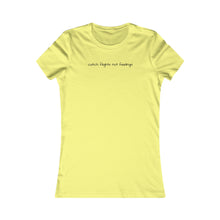 Load image into Gallery viewer, Catch Flights Women's Fitted Tee