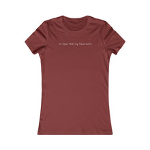 Load image into Gallery viewer, Nice Women's Fitted Tee
