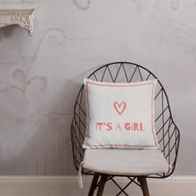 Load image into Gallery viewer, It's a Girl Pillow