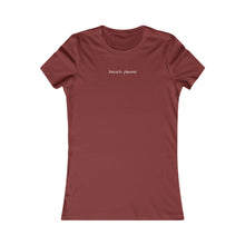 Load image into Gallery viewer, Beach Please Women&#39;s Fitted Tee
