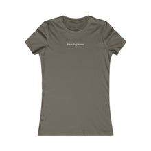 Load image into Gallery viewer, Beach Please Women&#39;s Fitted Tee
