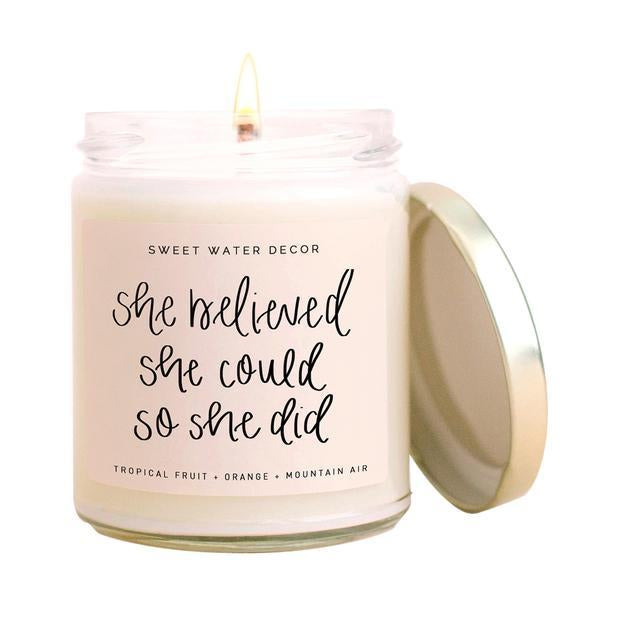 She Believed She Could