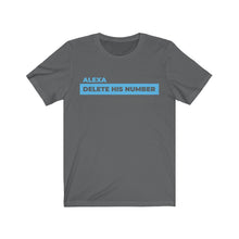 Load image into Gallery viewer, Delete His Number Short Sleeve Tee
