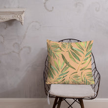 Load image into Gallery viewer, Leaf Print Pillow
