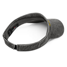 Load image into Gallery viewer, Mama Yellow Denim visor
