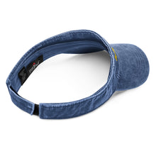 Load image into Gallery viewer, Mama Yellow Denim visor
