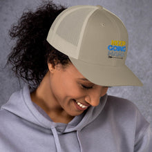 Load image into Gallery viewer, Keep Going Mama Trucker Cap
