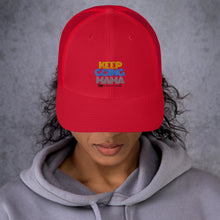 Load image into Gallery viewer, Keep Going Mama Trucker Cap
