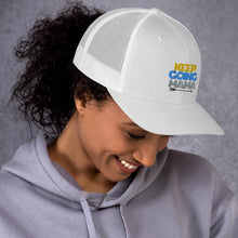 Load image into Gallery viewer, Keep Going Mama Trucker Cap
