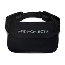 Load image into Gallery viewer, Wife Mom Boss Visor

