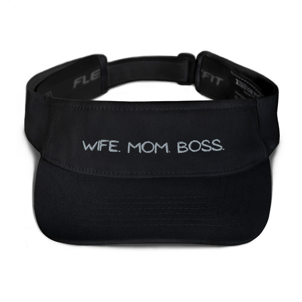 Wife Mom Boss Visor